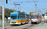 SL 11 und 12 am Roschen-Boulevard nahe dem Bahnhof Sofia Nord am 18.09.2015